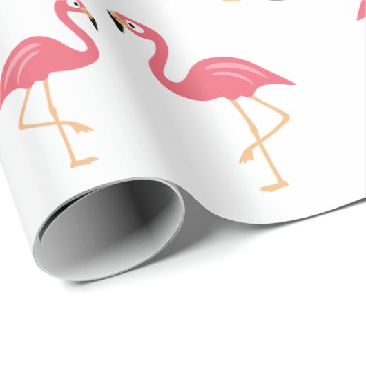 Flamingo Cadeaupapier (Rol Hoek)