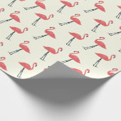 Flamingo Cadeaupapier (Hoek)