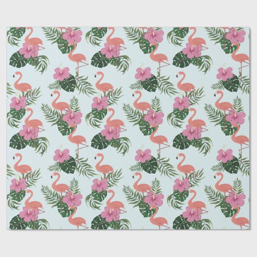 Flamingo Cadeaupapier (Vlak)