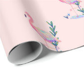 Flamingo Cadeaupapier (Rol Hoek)