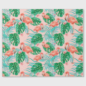 Flamingo Cadeaupapier (Vlak)