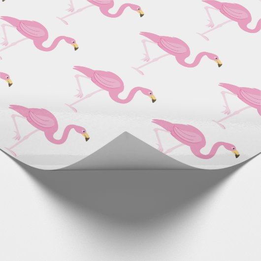 Flamingo Cadeaupapier (Hoek)