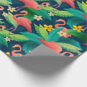 Flamingo Cadeaupapier (Hoek)