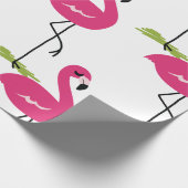 Flamingo Cadeaupapier (Hoek)