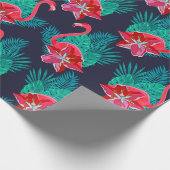 Flamingo Cadeaupapier (Hoek)