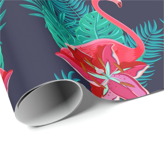 Flamingo Cadeaupapier (Rol Hoek)