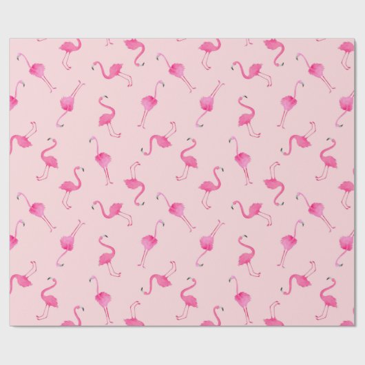 Flamingo Cadeaupapier (Vlak)
