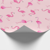 Flamingo Cadeaupapier (Hoek)