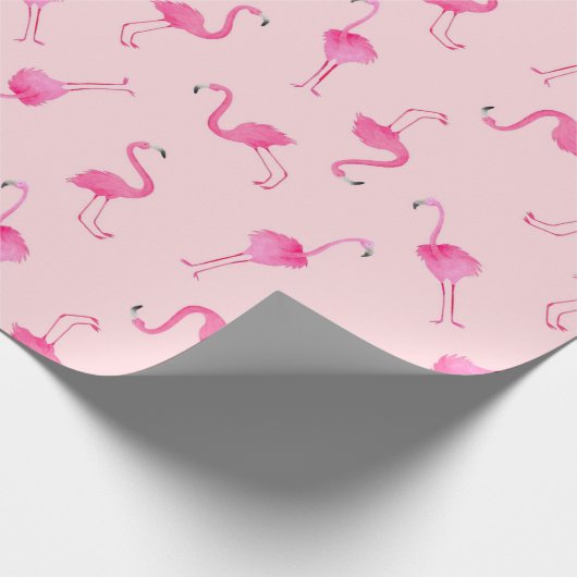 Flamingo Cadeaupapier (Hoek)