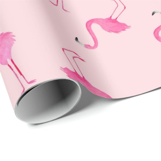 Flamingo Cadeaupapier (Rol Hoek)
