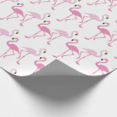 Flamingo Cadeaupapier (Hoek)