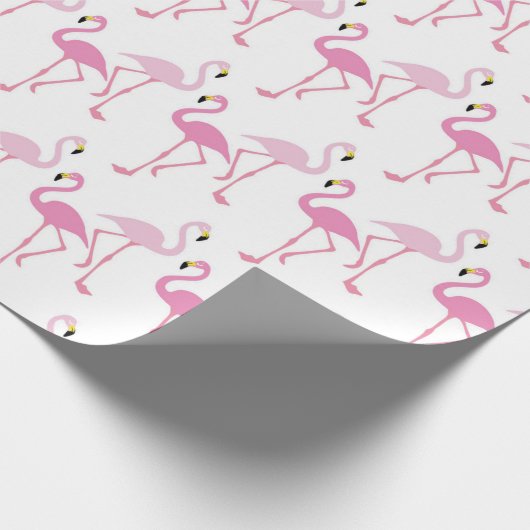 Flamingo Cadeaupapier (Hoek)