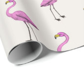 Flamingo Cadeaupapier (Rol Hoek)
