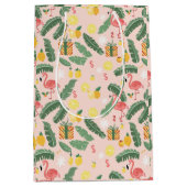 Flamingo & Cadeaus Zomerfeest Medium Cadeauzakje (Voorkant)