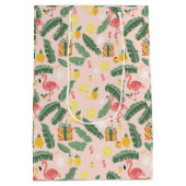 Flamingo & Cadeaus Zomerfeest Medium Cadeauzakje (Achterkant)