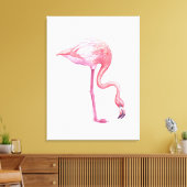 Flamingo Canvas Afdruk (Insitu (Woonkamer))