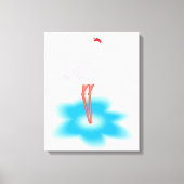 Flamingo Canvas Afdruk (Voorkant)