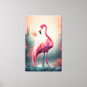 Flamingo Canvas Afdruk (Voorkant)