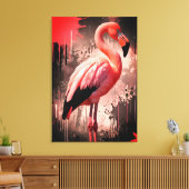 Flamingo Canvas Kunst aan de Wand (Insitu (Woonkamer))