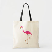 Flamingo Canvas tas (Voorkant)