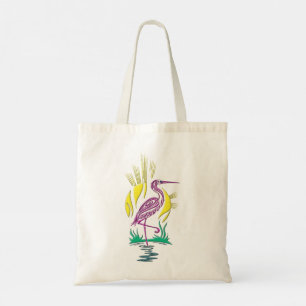 Flamingo Canvas tas