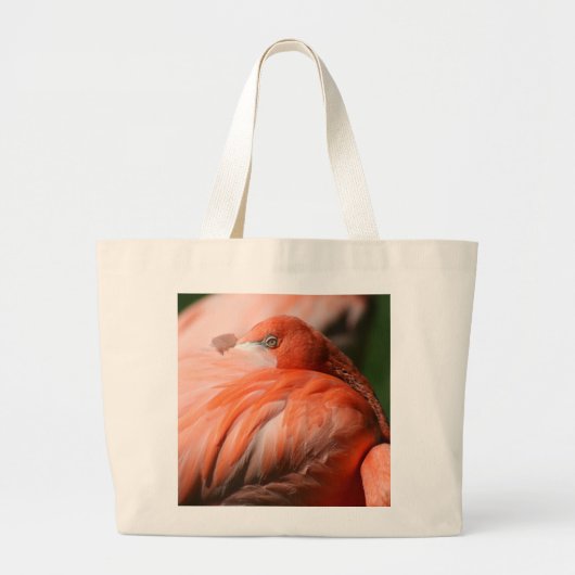 Flamingo Canvas tas (Voorkant)
