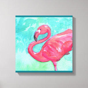 Flamingo Canvas wandkunst