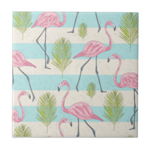 Flamingo Ceramic Tile Tegeltje