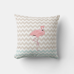 Flamingo Chevron accentkussen Kussen