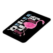 Flamingo Christelijk Gift, psalm 91 Bijbelversie Magneet (Linkerzijde)