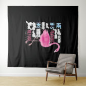 Flamingo Christelijk Gift, psalm 91 Bijbelversie Wandkleed (In Situ (horizontaal))