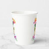 Flamingo Christmas In July | Tropical Flamingo Papieren Bekers (Links)