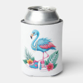 Flamingo Chucks en Parels Comma La Harris 2024 Blikjeskoeler (Blikje Voorkant)