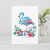 Flamingo Chucks en Parels Komma La Harris 2024 Kaart (Staand voorkant)