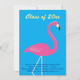 Flamingo Class of 2019 Graduation Party - Blue Kaart