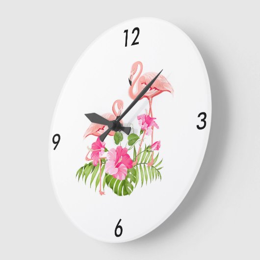 Flamingo Clock Grote Klok (Hoek)