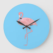 Flamingo Clock Grote Klok (Voorkant)