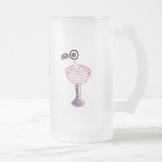 Flamingo Cocktail Frosted Mok