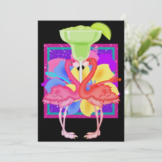 Flamingo Cocktail - SRF Kaart (Staand voorkant)