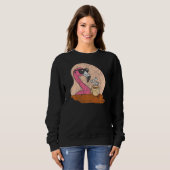 Flamingo Coffee Caffeine Drinker Brewed Coffee Esp Trui (Voorkant volledig)