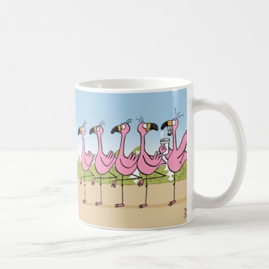 Flamingo Coffee Koffiemok (Rechts)