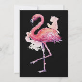 Flamingo | Cool 60s Flamingo Dierenvriend Flamingo Feestdagenkaart (Voorkant)
