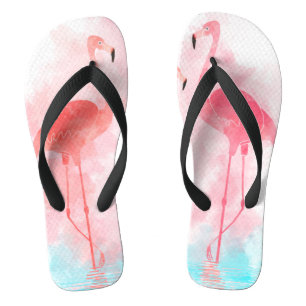 Flamingo Coral Teenslippers