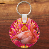Flamingo Cove Souvenir Sleutelhanger (Voorkant)