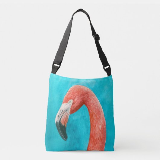 Flamingo Crossbody Tas (Voorkant)