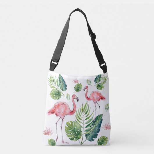 Flamingo Crossbody Tas (Voorkant)