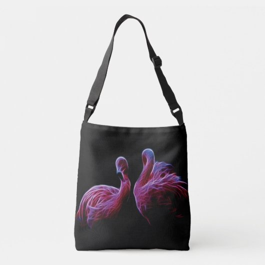 Flamingo Crossbody Tas (Achterkant)