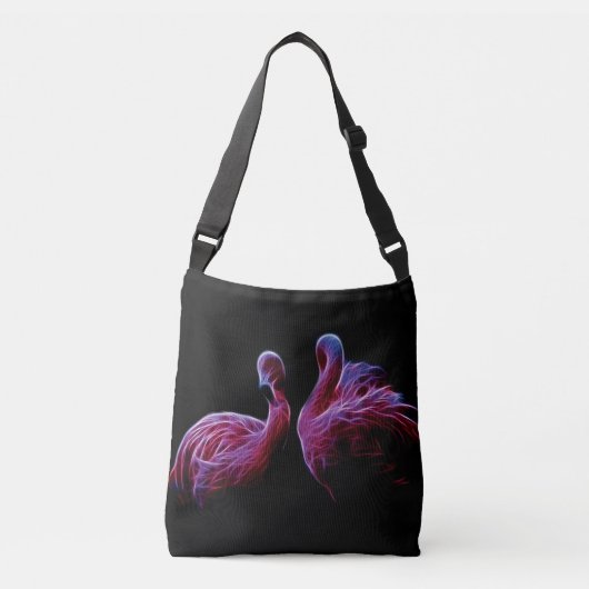 Flamingo Crossbody Tas (Voorkant)