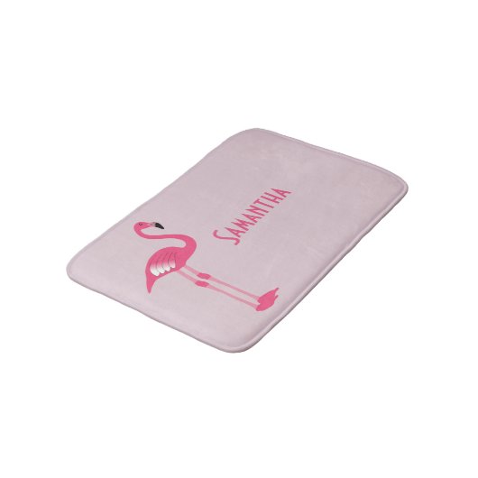 Flamingo Custom Bath Mat (Gekanteld)