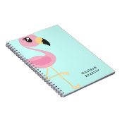 Flamingo Cute Tropical Kinder Notitieboek (Rechterzijde)